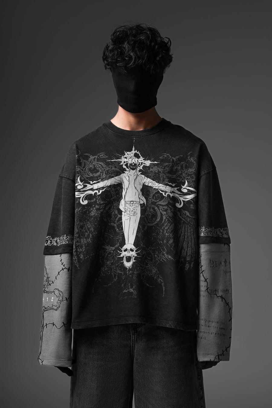 God Complex Doc Sleeves Washed Tshirt