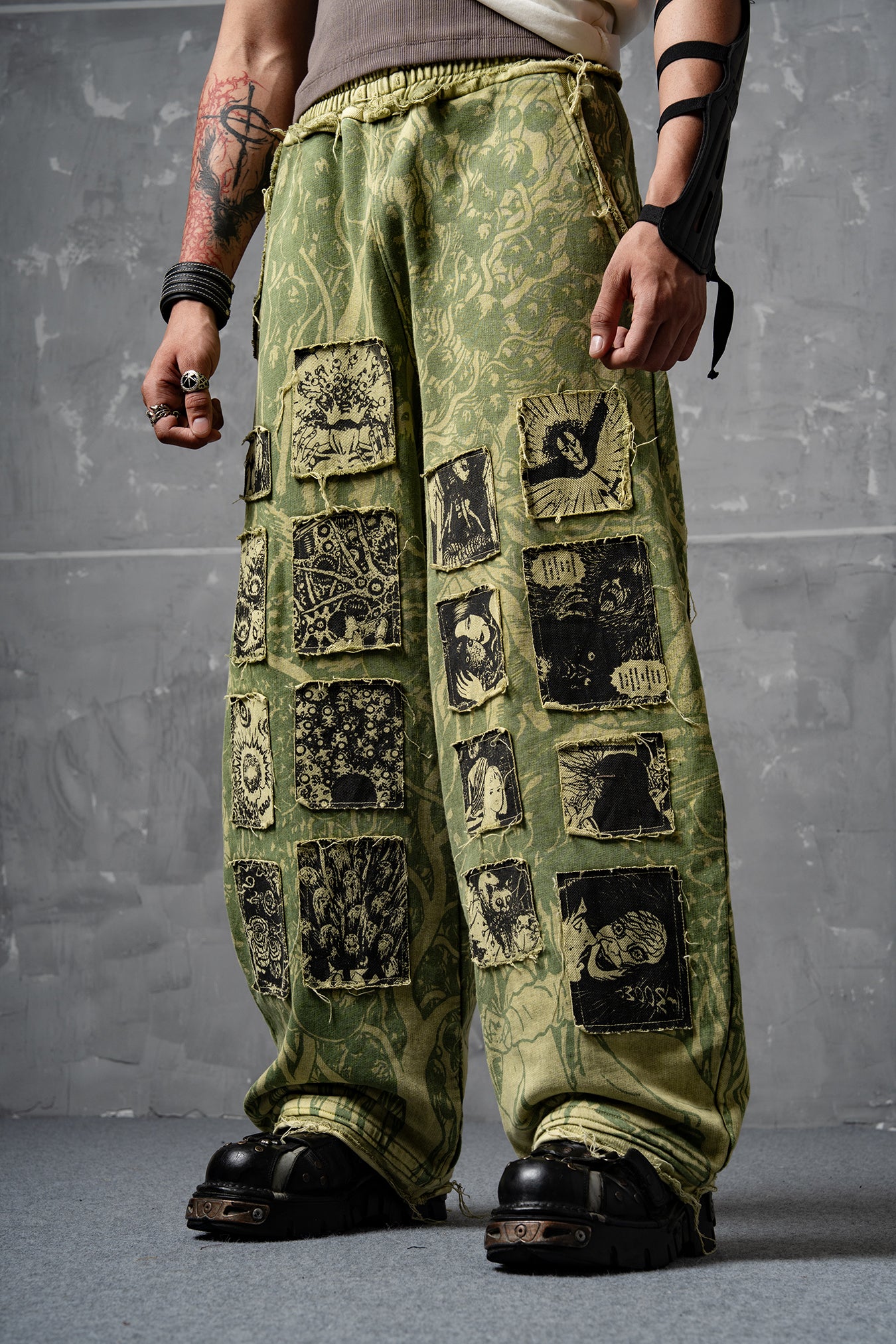 Elements of Horror - Fully Patchworked Pants – Sagacity
